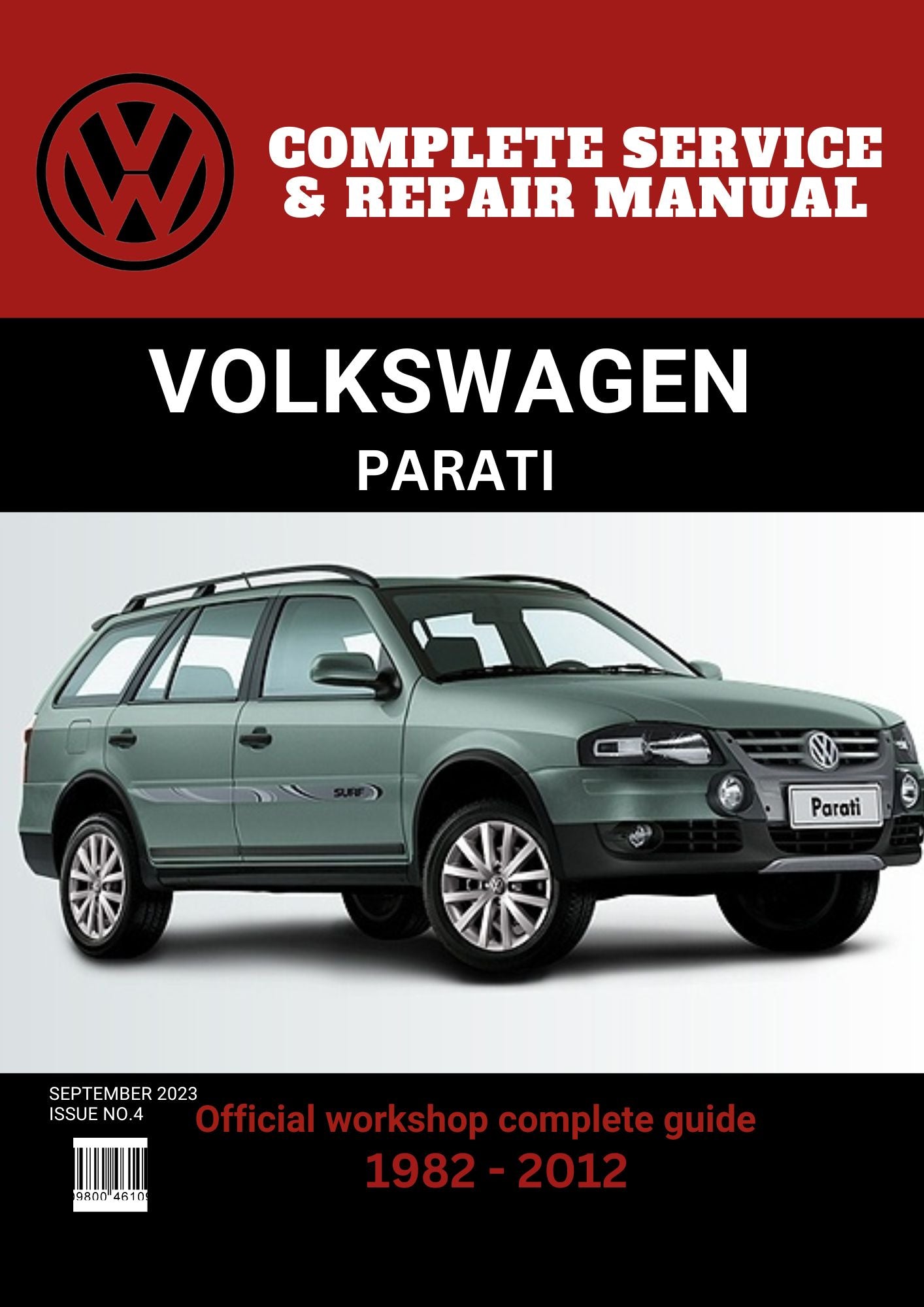 Parati 1982 - 2012 Workshop Repair and Maintenance Manual