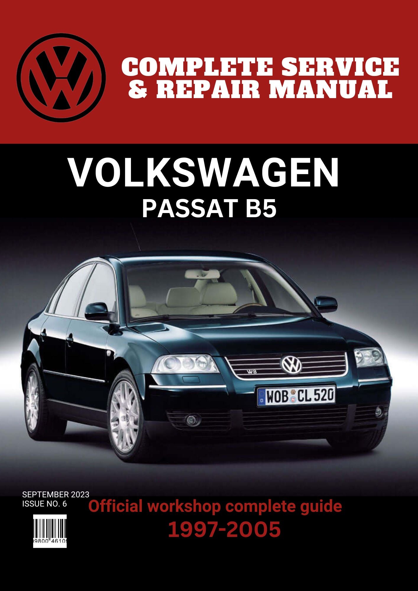 Passat B5 1997 - 2005 Workshop Repair and Maintenance Manual